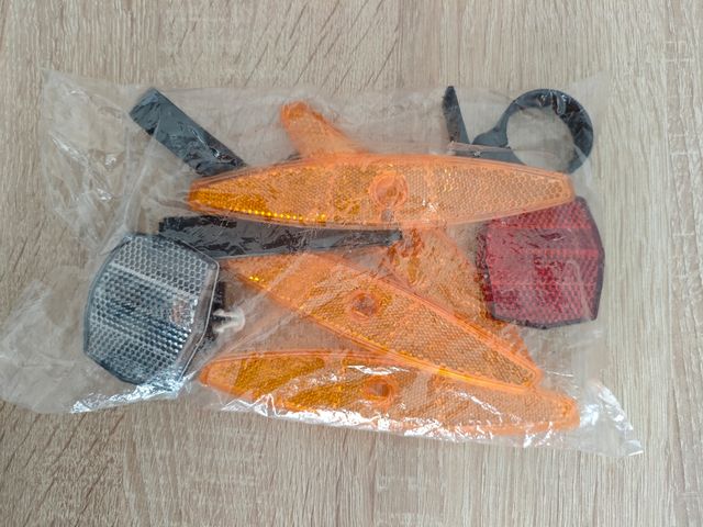 Pack reflectores bici, nuevo
