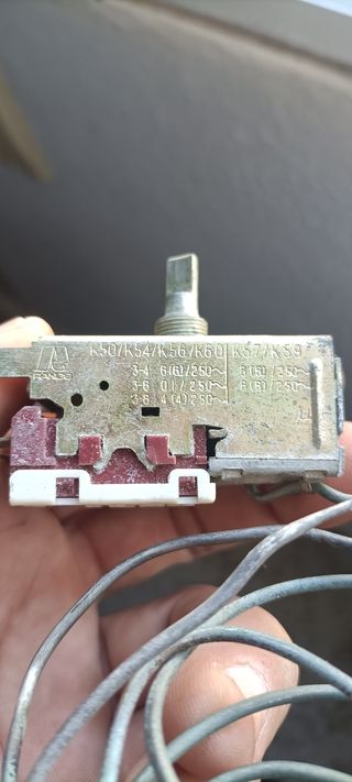 Termostato nevera trivalente  Electrolux 