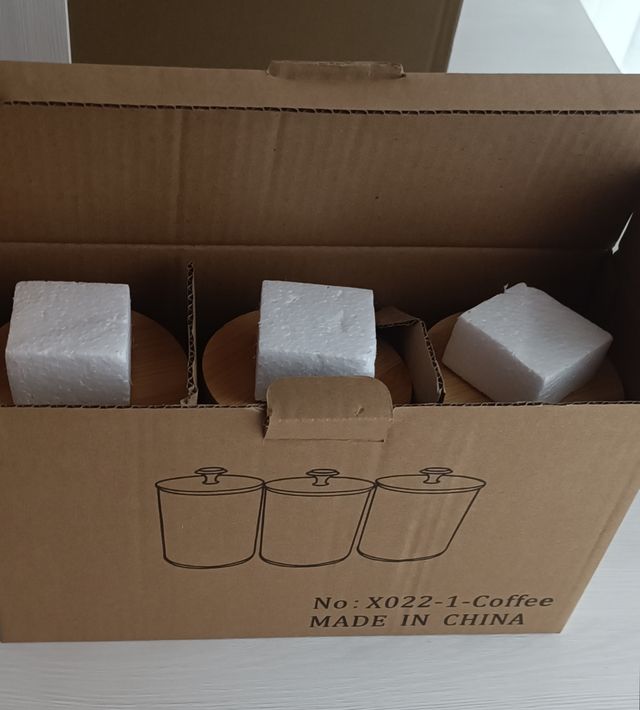 Juego de 3 Tarros de cocina