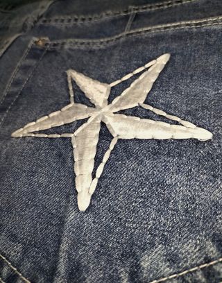 Pantalón corteiz corto vaquero