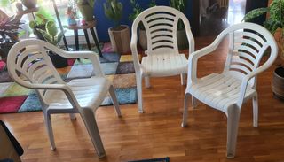 Conjunto de sillas y mesa terraza