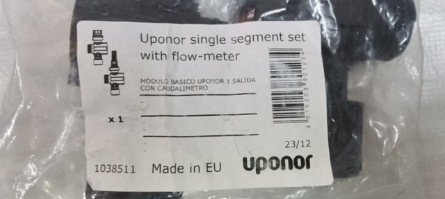 Modulo basico Uponor 1 salida con caudalimetro