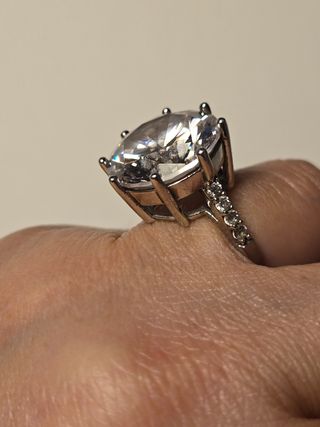 Anillo Swarovski plata 925