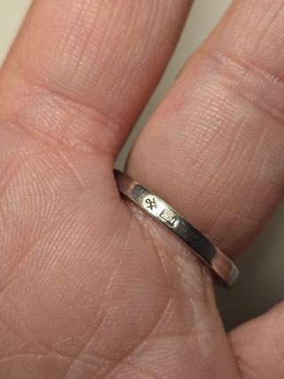 Anillo Swarovski plata 925