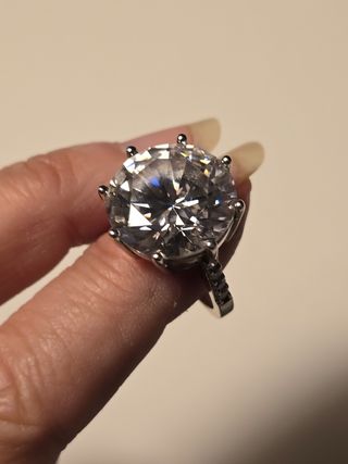 Anillo Swarovski plata 925