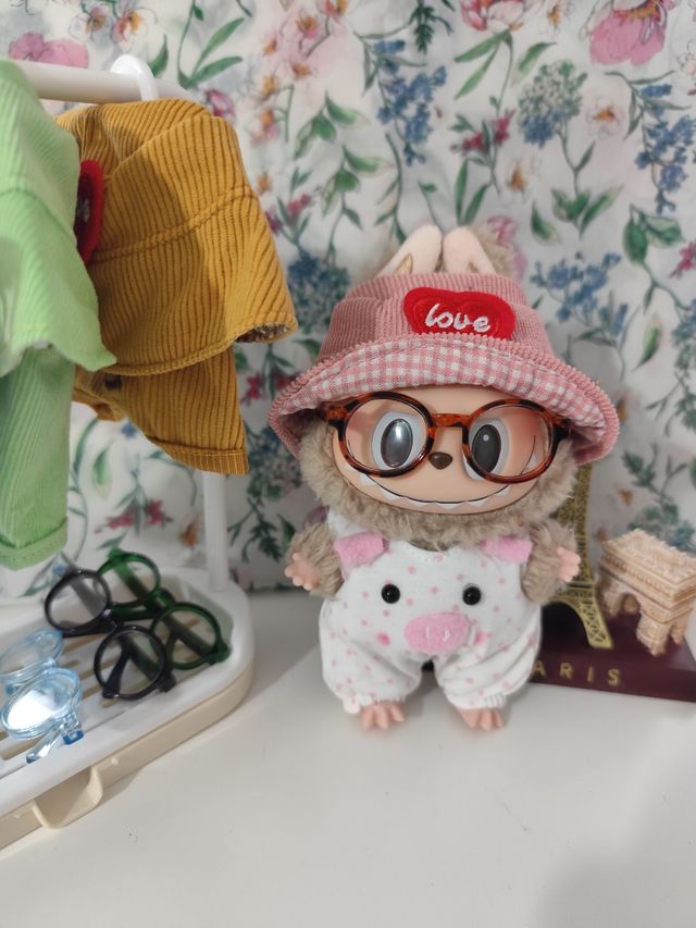 Conjunto look ropa para Labubu Blue Jeans