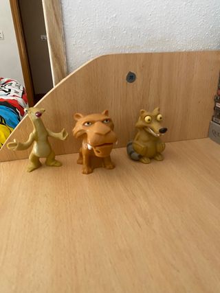 Juguetes burger King Ice Age