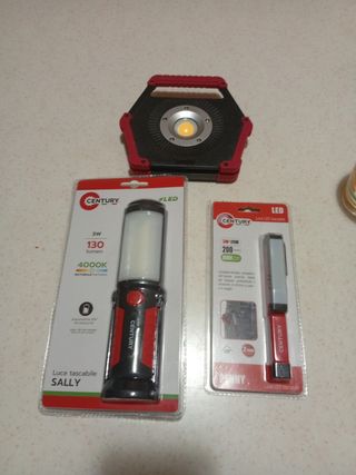 Lampade led 3 pezzi 