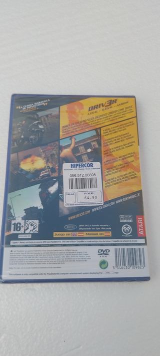 Driver 3 precintado ps2