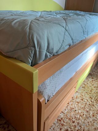 Cama Nido con cajoneras