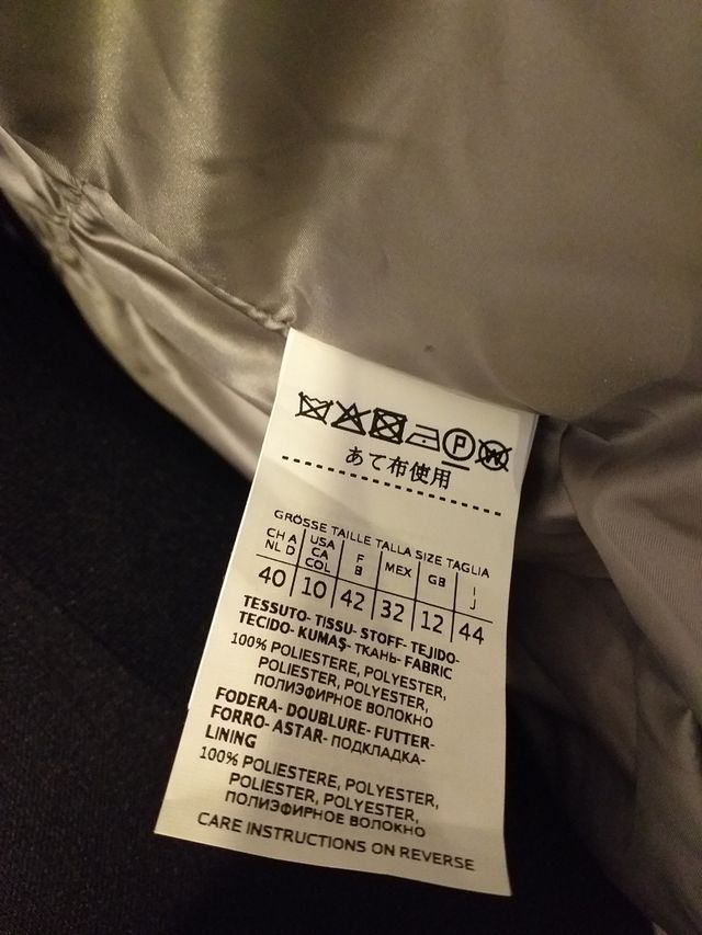 Abrigo MAXMARA Talla 42