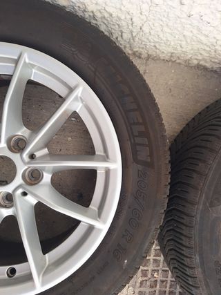 LLANTAS BMW ORIGINALES R16 CON GOMAS MICHELIN