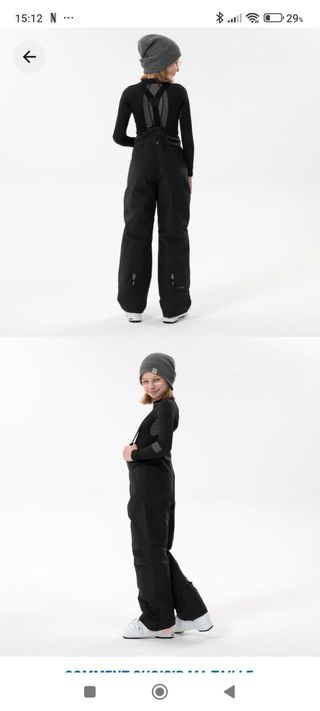 PANTALON ESQUI NIEVE NIÑO