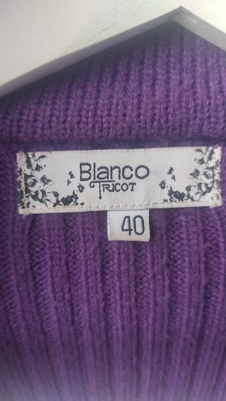 Chaqueta pelo morada mujer 