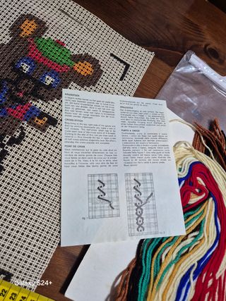 Kit vintage per ricamo 