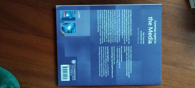 Cambridge English for the Media Student's Book with Audio CD (Cambridge English For Series)