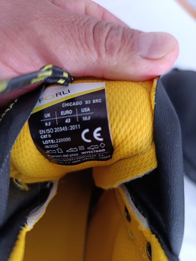 Forli botaa seguridad