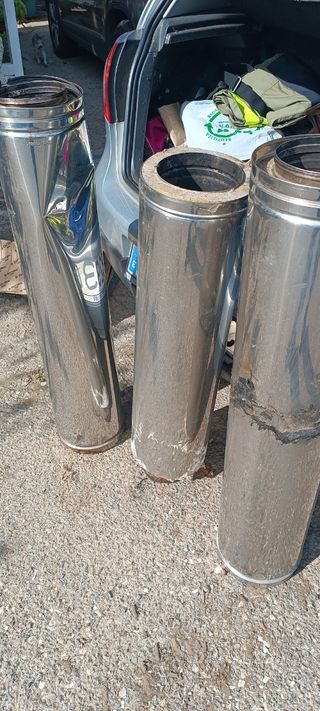 Oportunidad. Tubos inox 150 mm