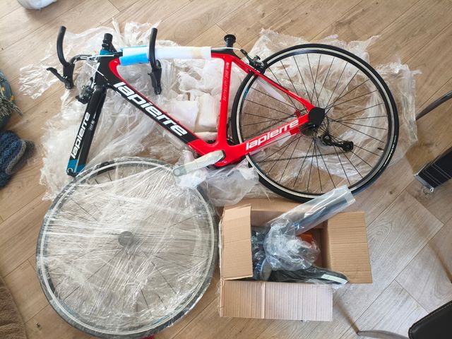 Bicicleta carretera fibra de carbono Lapierre sens