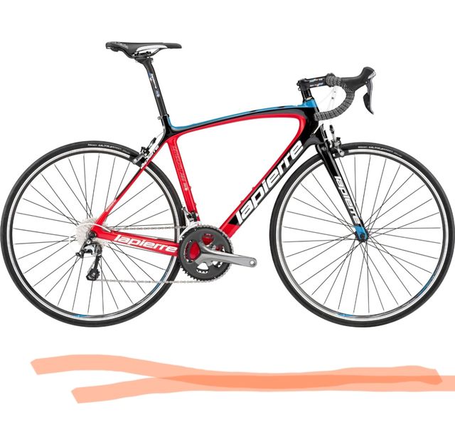 Bicicleta carretera fibra de carbono Lapierre sens