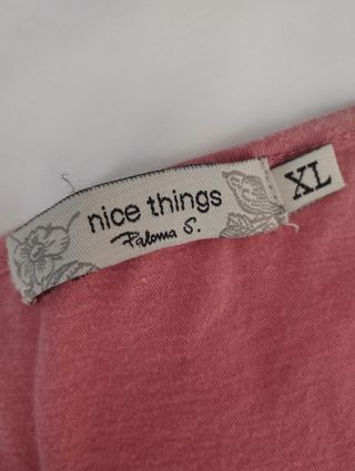 Camiseta de tirantes lencera  Nice Things