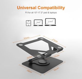 Supporto girevole laptop portatile pc computer