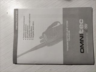 Walkie Transceptor Radio portátil