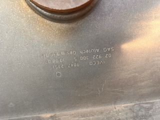 Deposito iveco aluminio 300L