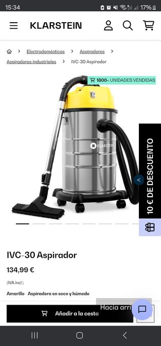 ASPIRADORA KLARSTEIN IVC-30