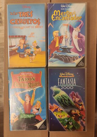 Películas VHS Disney