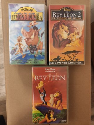 Películas VHS Disney