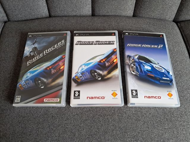 PSP Ridge Racer Pal sigillata Spagna Giappone