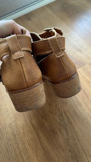 Botines piel T37