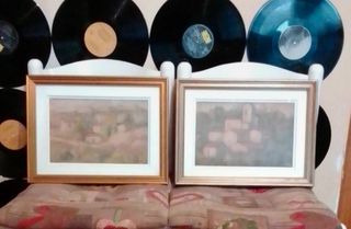 2 cornici vintage 41x31 cm