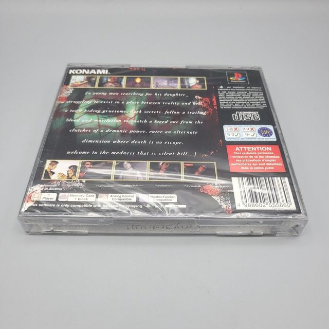 SILENT HILL PLAYSTATION 1 PS1 PAL UK NUOVO