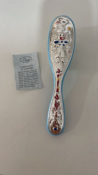 Spazzola bimbo  - Argento 925