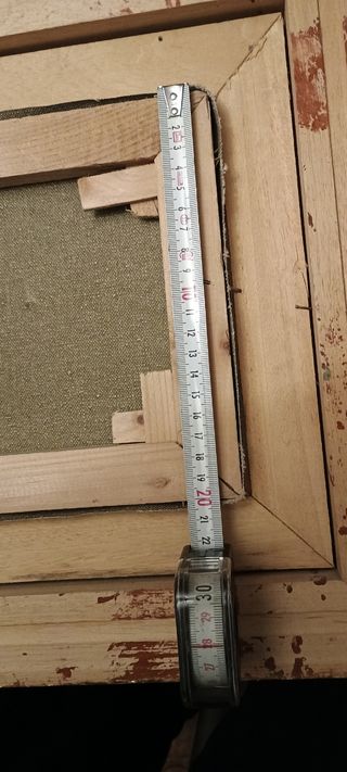 Cornice vintage fatta a mano