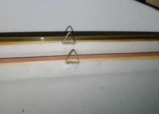 2 cornici 49,5x32,5 e 47x37,5 cm