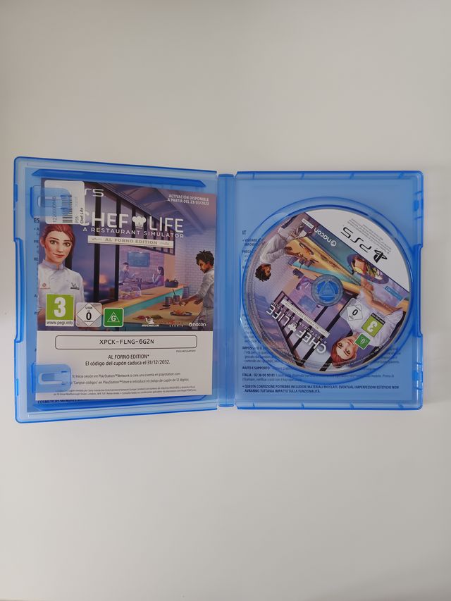 Juego chef life ps5