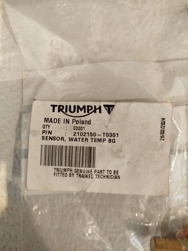 Sensor temperatura Triumph