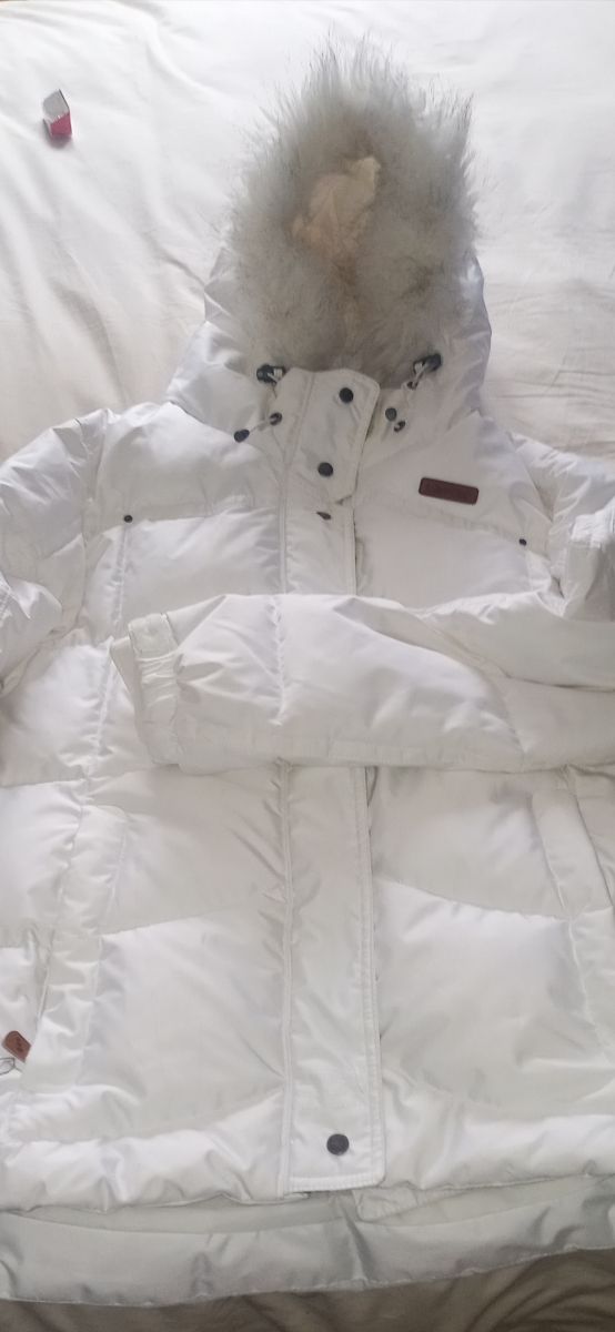 Cazadora plumas