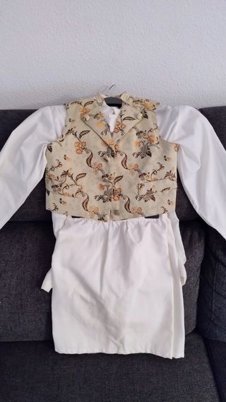 Traje fallero niño talla 6-8 años 