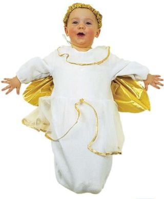 Costume Carnevale Angioletto Widmann primi mesi