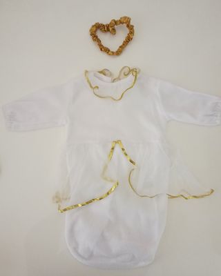 Costume Carnevale Angioletto Widmann primi mesi