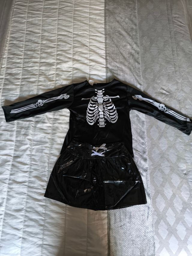 Disfraz esqueleto niña 4-6 años