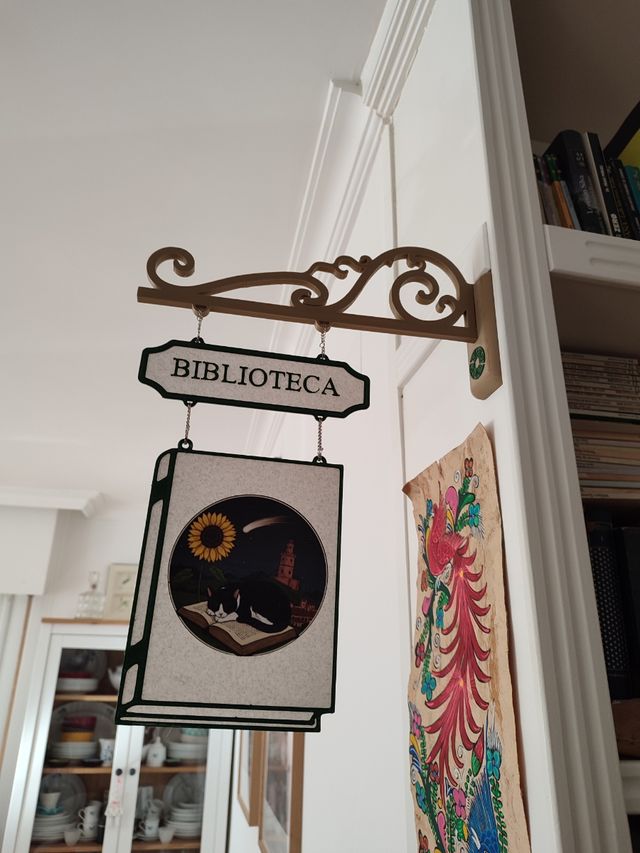 Letreros y placas decorativos.