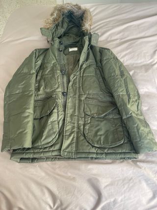 Parka verde caqui