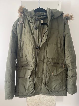 Parka verde caqui