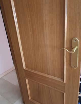 PUERTA INTERIOR CRISTAL Y CIEGA