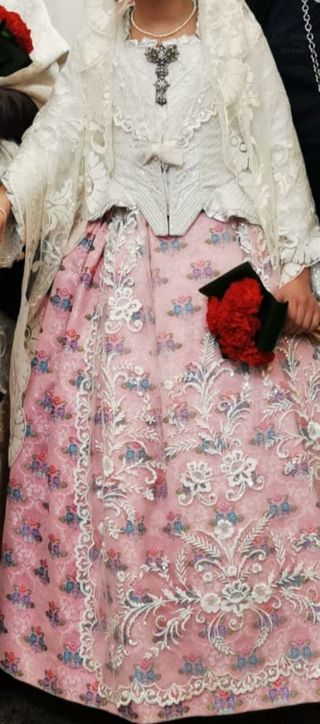 TRAJE DE FALLERA PARA NIÑA 